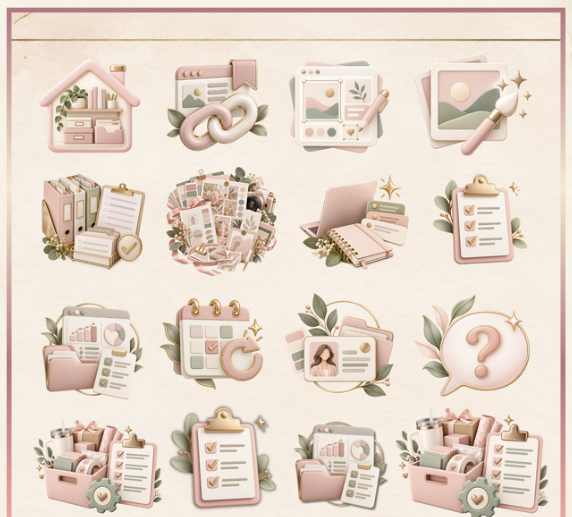 Notion Icon Pack — Canva Resource Hub preview