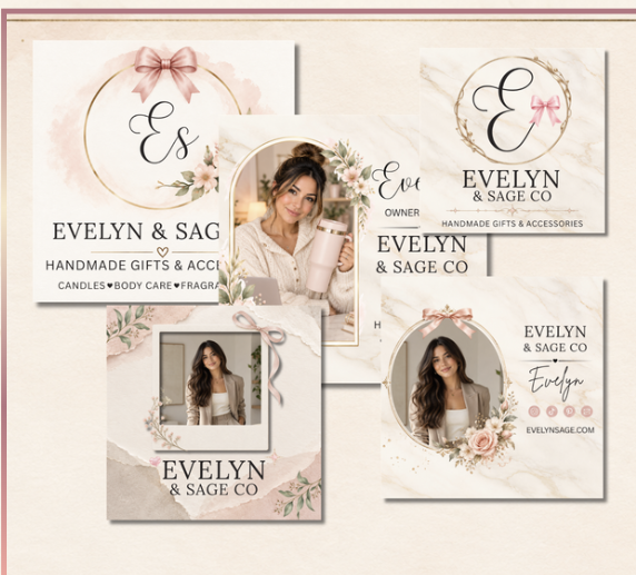 Profile & Logo Cards — Canva Resource Hub preview
