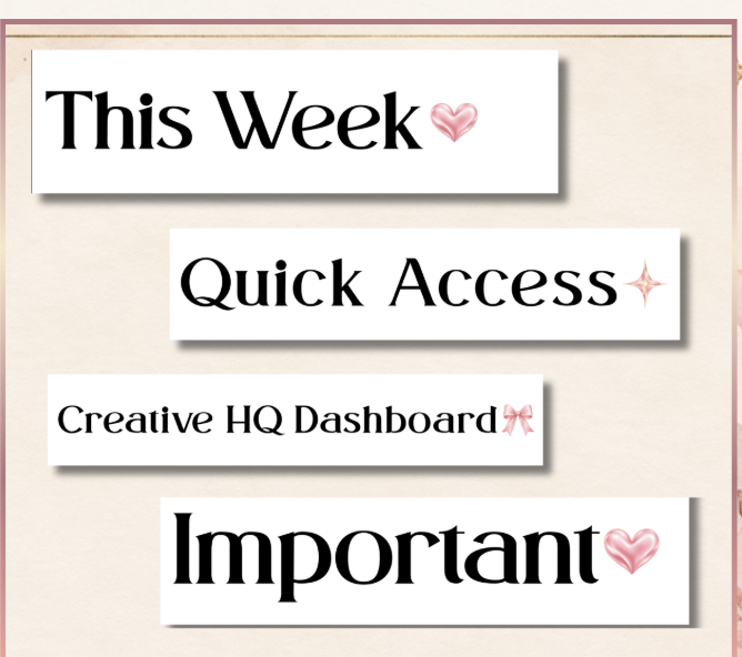Title & Header Templates — Canva Resource Hub preview